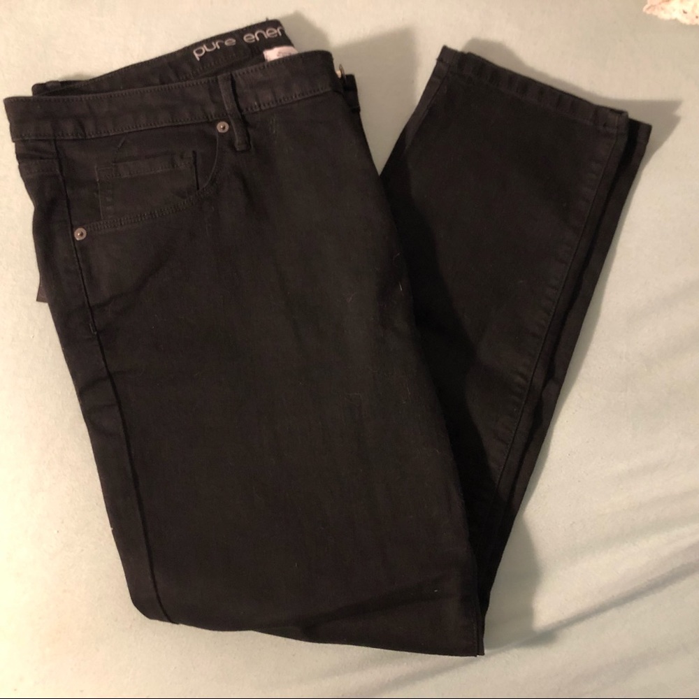 Black skinny jeans